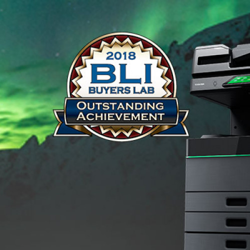 Banner Hybrid MFP BLI Outstanding award